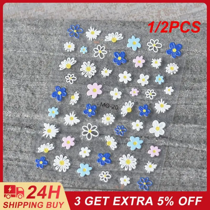 

1/2 шт., Стикеры для дизайна ногтей