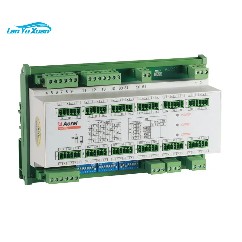 

Smart Single Phase 36 Channel Multi Circuit Energy Meter With CT For Energy ing System
