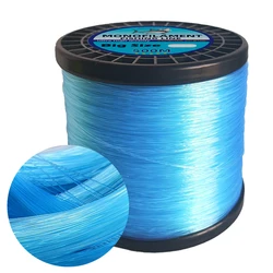 Premium Heavy-Duty Monofilament Nylon Fishing Line - 500M - 0.8mm - 68LB (Sky Blue)