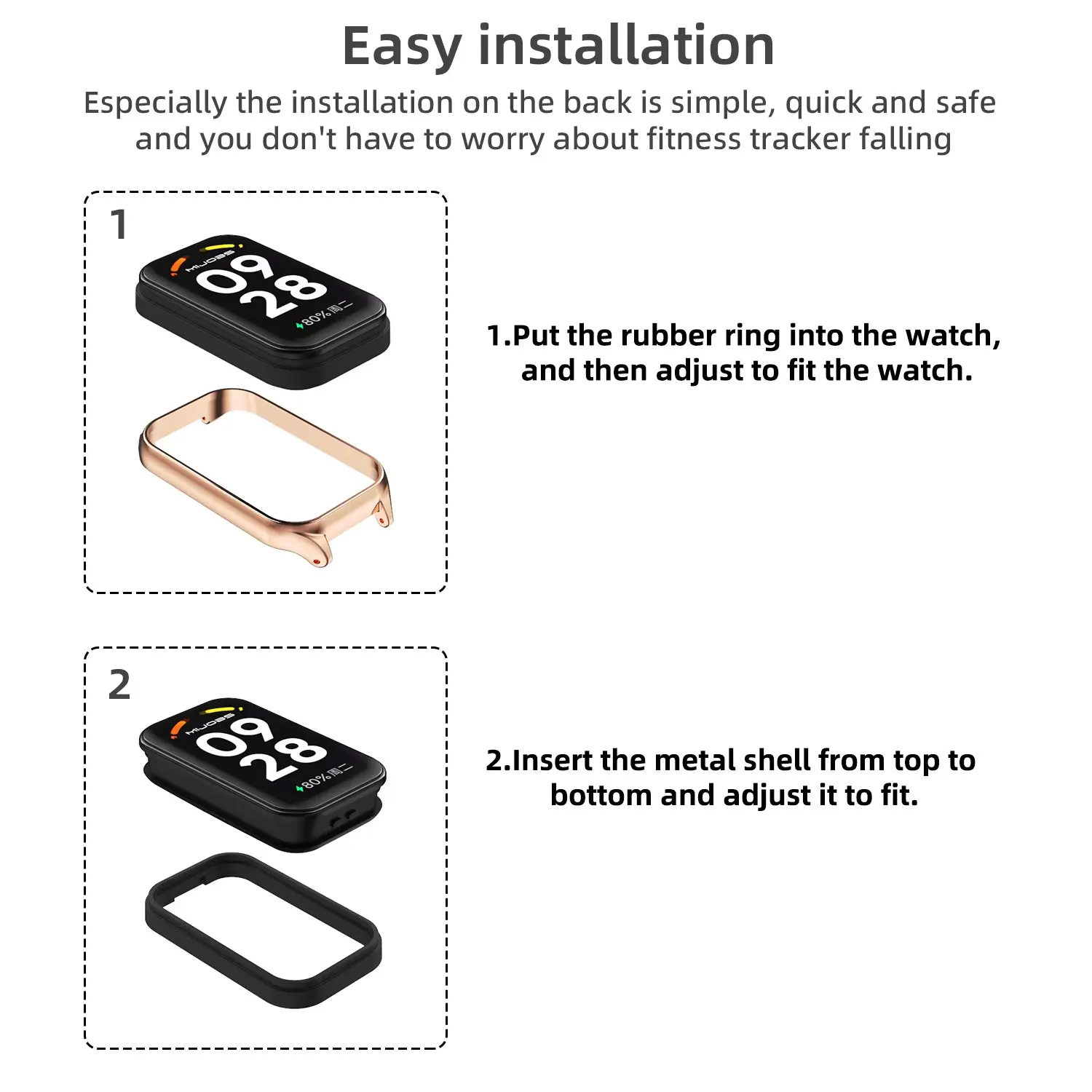 For Amazfit 밴드 7 스트랩 나일론 루프 팔찌, 스마트 워치 손목 벨트 액세서리
