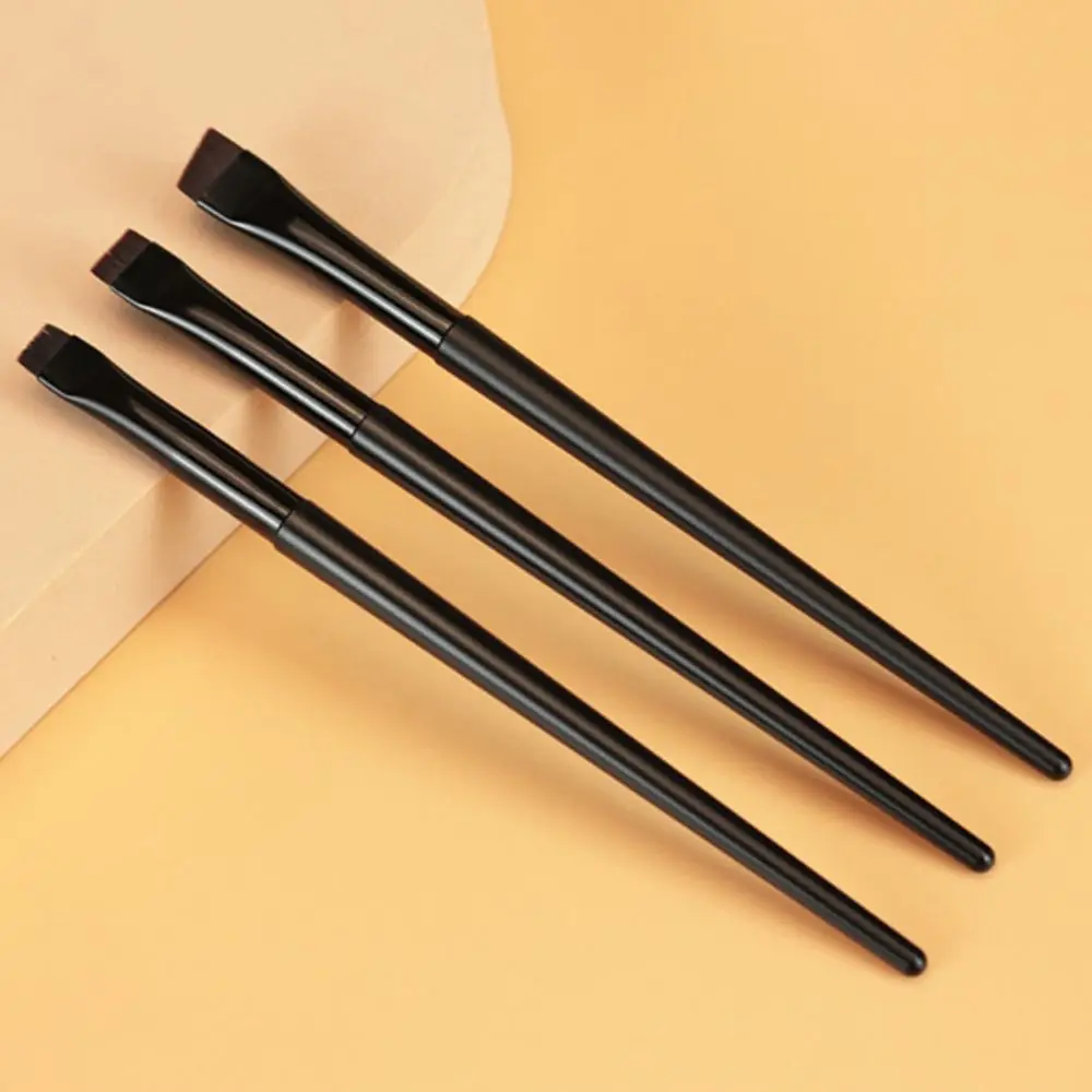 Makeup Brush Set Makeup Brush Makeup Tool Set Makeup Tool Blade Makeup Brushes Angled Thin Eyebrow Brush Flat Fine Eyeliner Brush Professional Liner Brow Make Up Tool