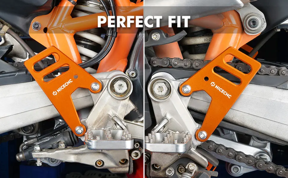 Für KTM 690 Enduro/R SMC/R 2008-2024 Fersenschutzabdeckung Rack-lose Taschenhalterung Husqvarna 701 Enduro 701 Supermoto GasGas ES SM700 – Detail 8