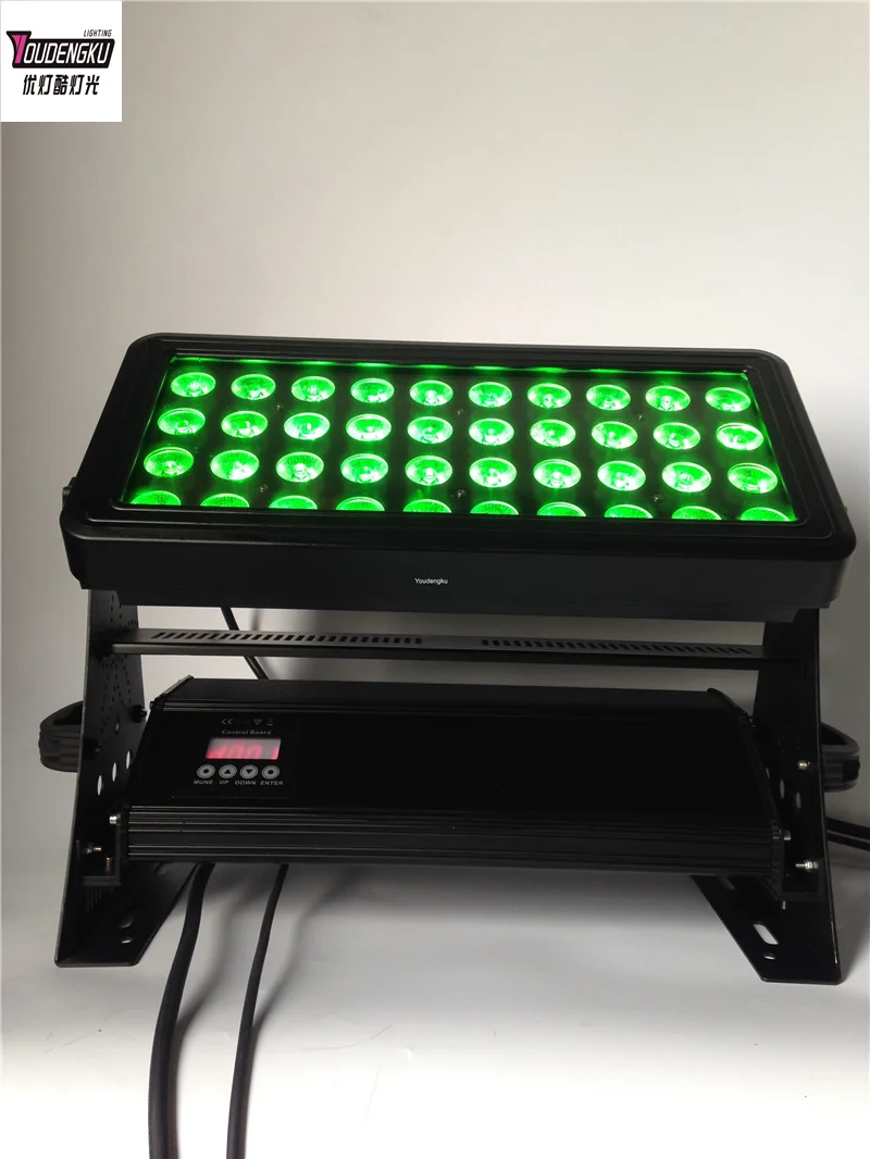1 piece 40x18w rgbwa uv led city color light outdoor Waterproof IP65 dmx project