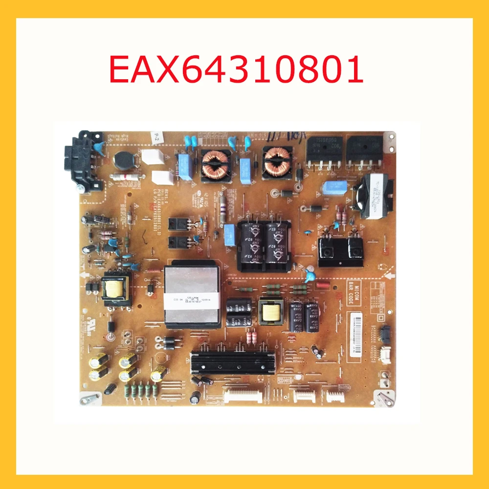 

EAX64310801 for TV 55LM6200 55LS4600 ...Etc. Power Supply Board EAY62512801 LGP55H-12LPB Professional TV Accessories Power Card