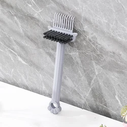 Dual - Function Hairbrush Cleaning Tool - Efficient Hair and Dust Remover (GRAY)