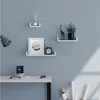 New Wall-Mounted Bathroom Storage Rack Shelf White Make Up Organizer Large Capacity for Kitchen Household  Accessories 3