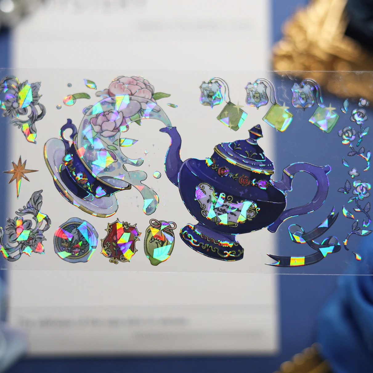

5meter Tea Party Shiny PET Tape