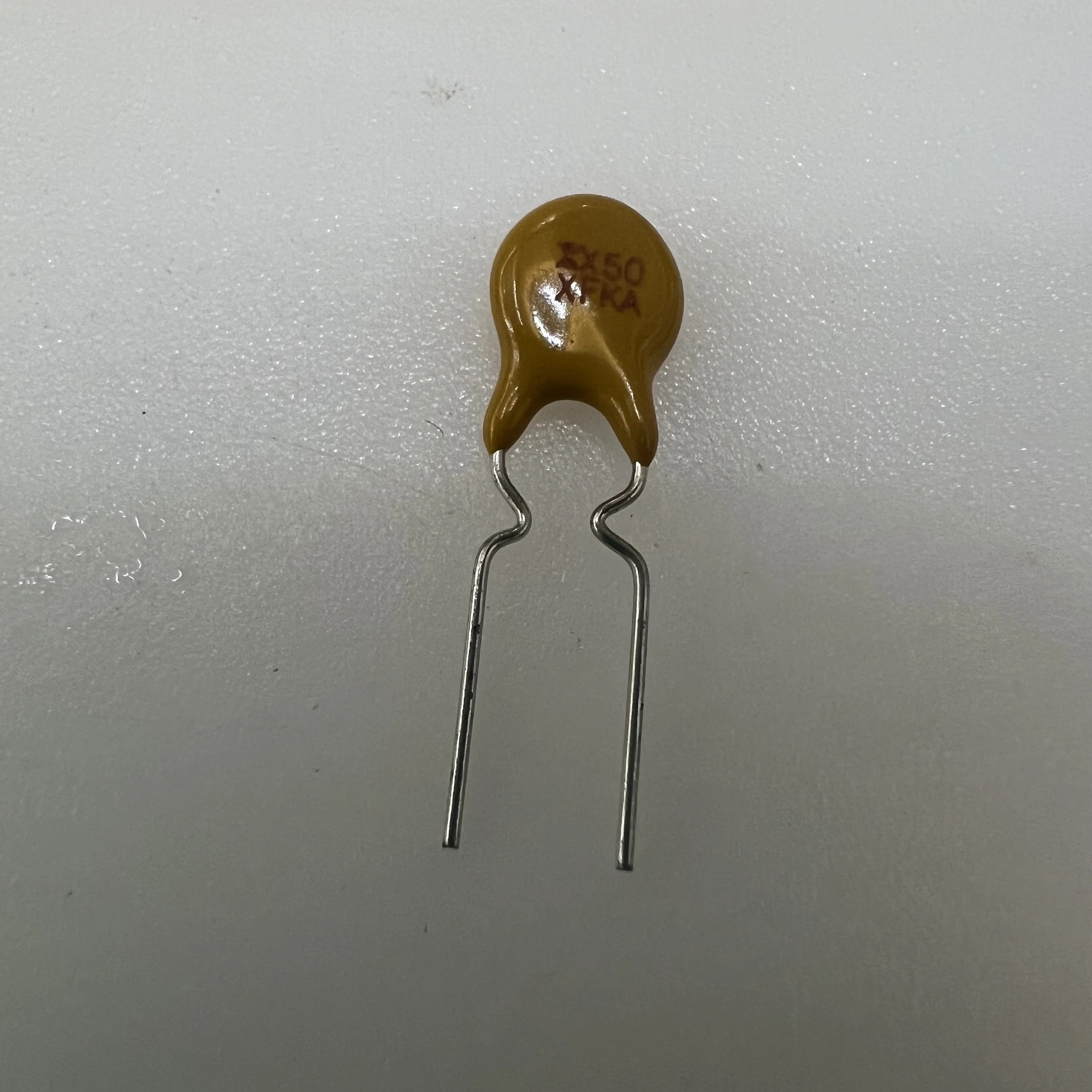 Polymeric PTC Resettable Fuse 72V 500 mA Ih Through Hole Radial, Disc RXEF050