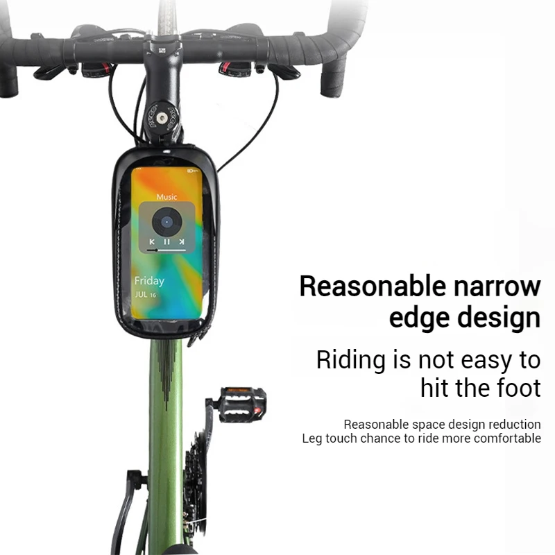 1pc PVC Mountain Bicycle Bags Touch Screen Cycling Bag Cycling Equipment MTB Road Bike Bag Phone Case Bike Accessories 5
