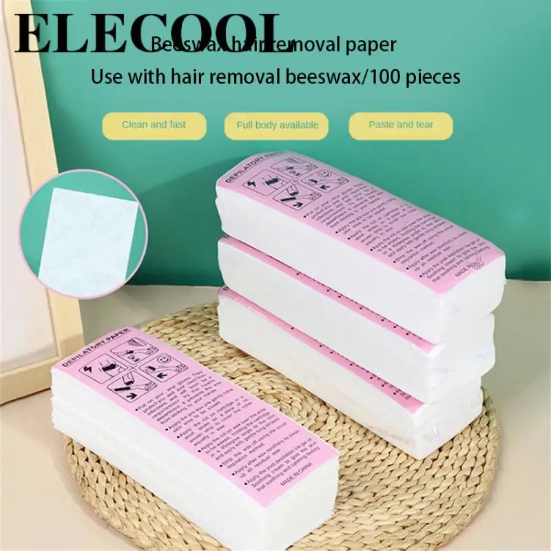 

Waxing Strips Effective Non-woven Fabric Quick Leg Hairs Removal Convenient Hair Removal Waxing Strips For Legs Easy To Use