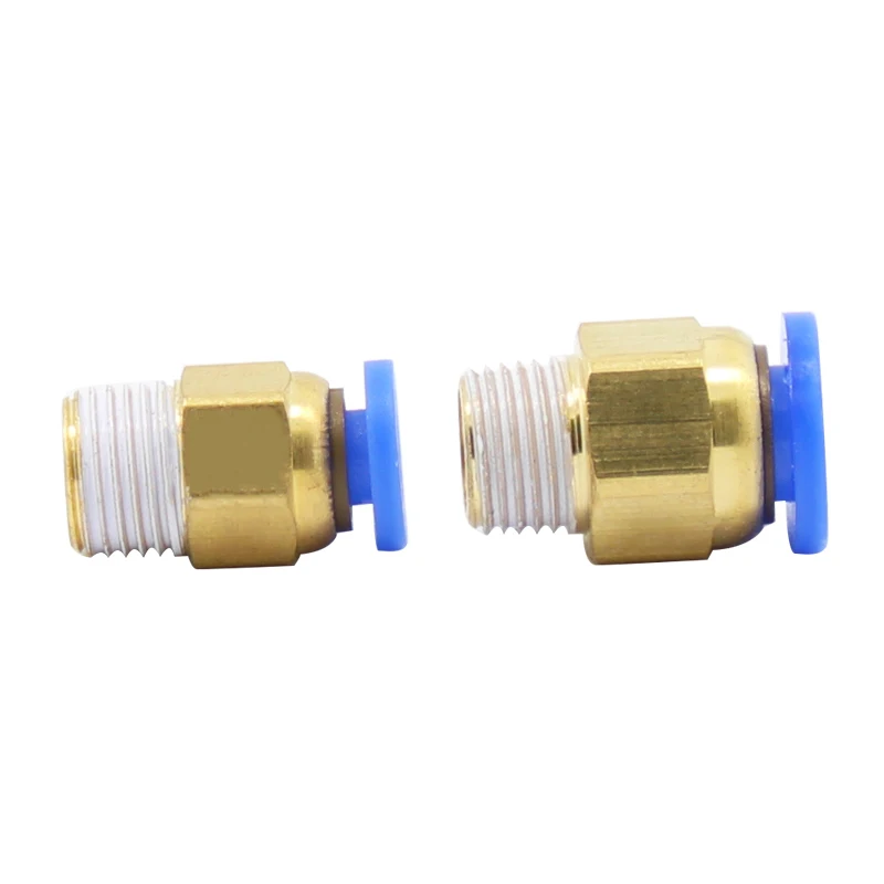 3D Printer Parts 5/10 Pcs Pneumatic Connectors PC4-01 1.75mm PC6-01 3.0mm PTFE Tube Coupler J-head Fittings For V5 V6 Hotend