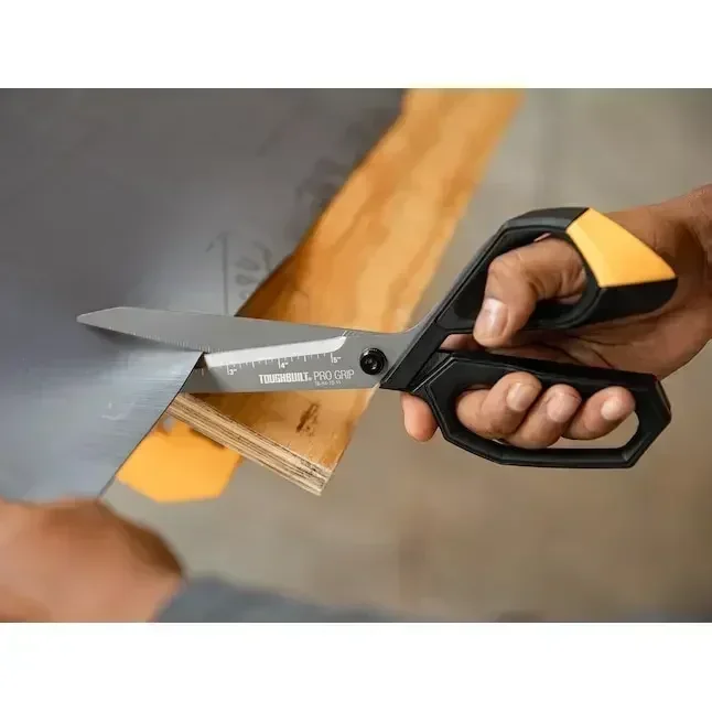 TOUGHBUILT TB-H4-70-11 Industrial 11inch Scissors for Construction Thin Iron Scissors High Hardness Scissors 5