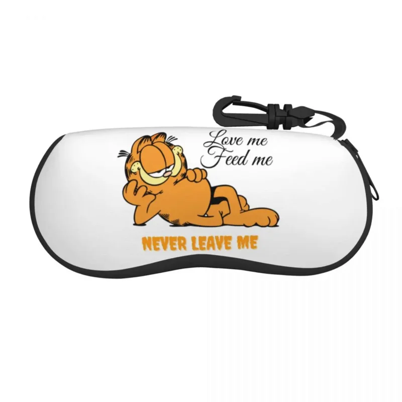 

Custom Garfields Lover Glasses Case Stylish Funny Cat Shell Eyeglasses Case Sunglasses Box