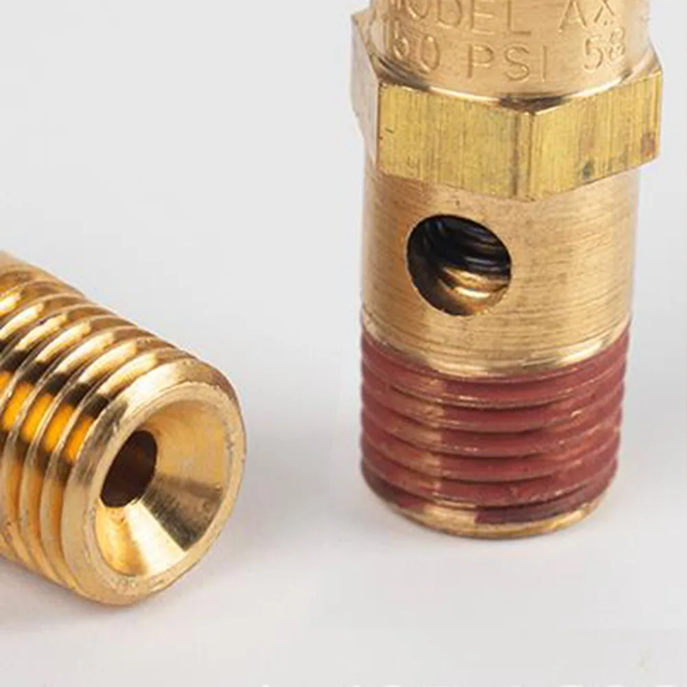 Buy 4 Pieces 1/4 Male NPT Safety Valve Pressure Valve Air Compressor Check Valve 200 Psi Set Pressure