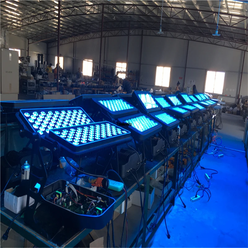 1 piece New DMX512 120*10W RGBW IP65 Waterproof DJ Wedding Stage City Wall Washe