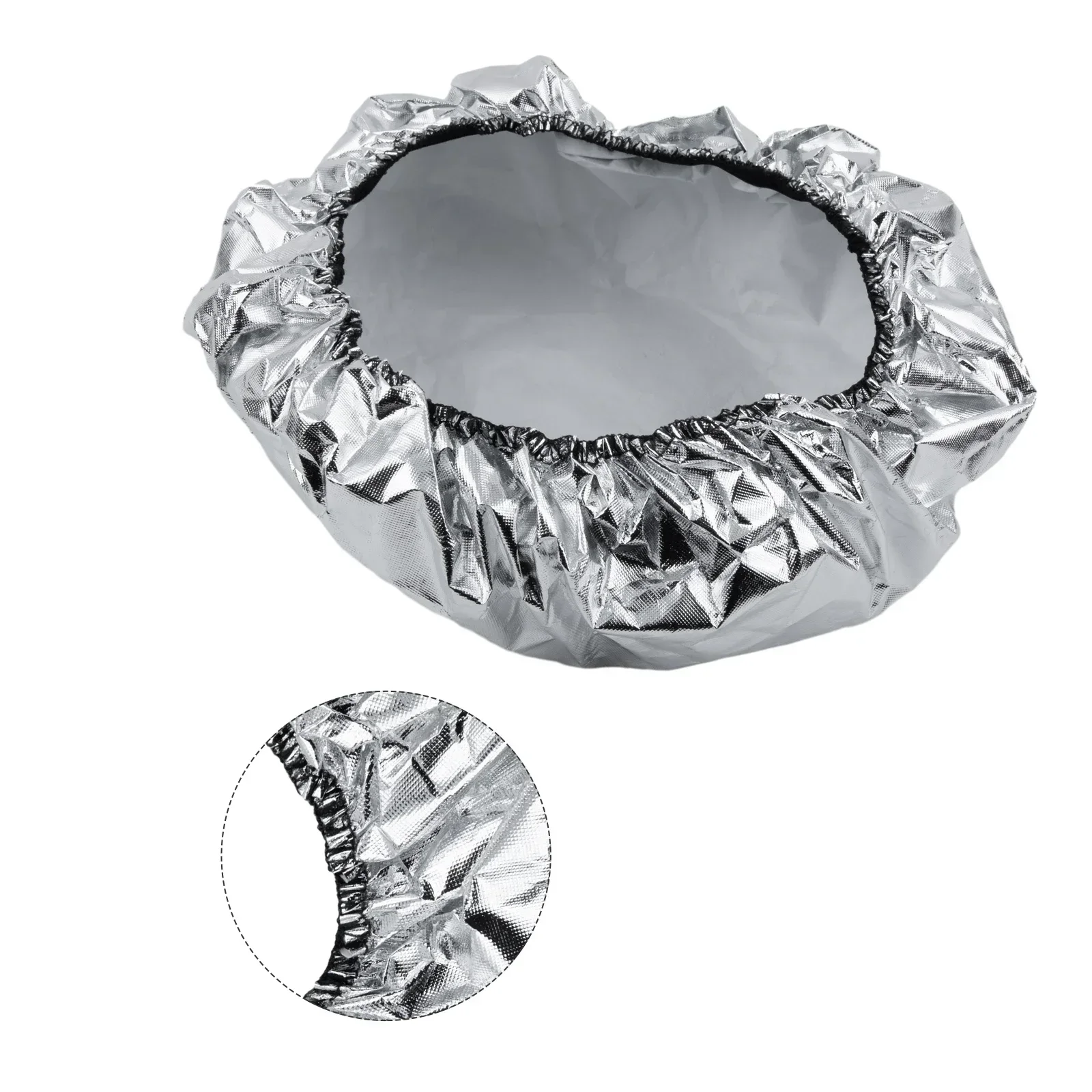 Sun Shade 50cm*50cm Sunscreen Visor Auto Silver Sun Block Heat Shield Steering Wheel Car Comfortable Cooling 1pc