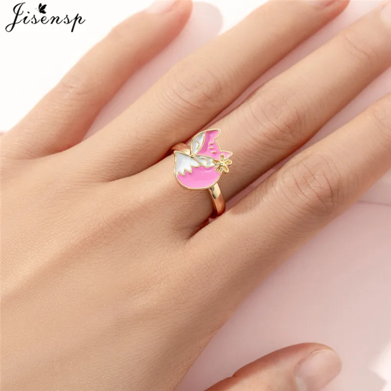 Adjustable Rotatable Butterfly & Daisy Anti-Stress Fidget Ring