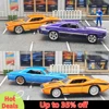 Kicarmod 1/64 Model Car ABS Wheels with Rubber Tire Metal Rims Front Small Rear Large Refitting Parts For Model Car Hot Wheels 6