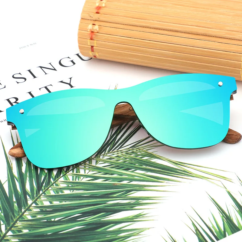 

Polarized Wood Vintage Sunglasses Rimless Rice Nail Oval Traveling Glasses Fashion Trending New In Woman Men Designer Eyewear