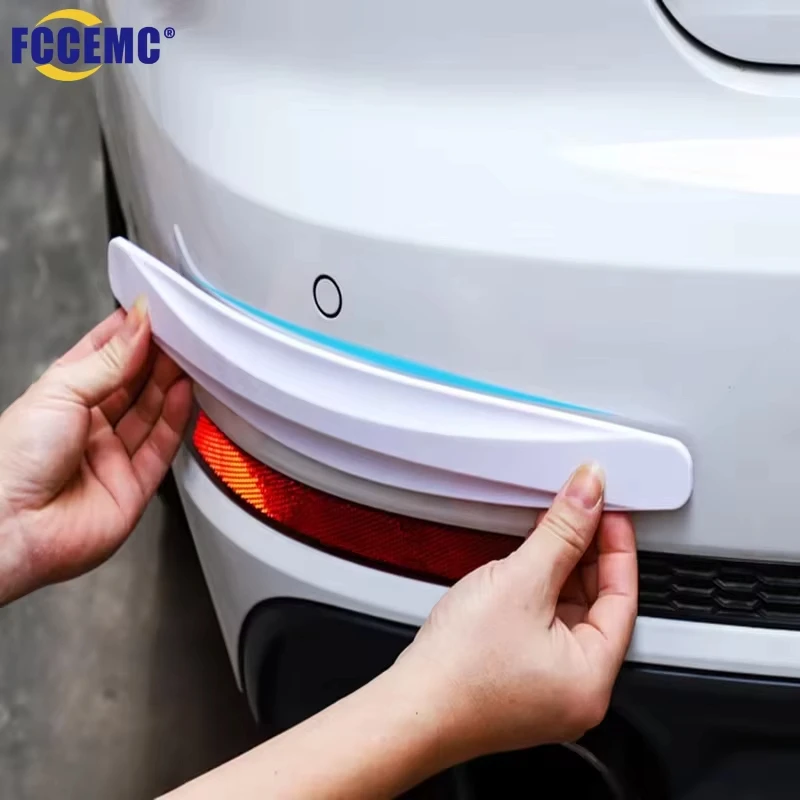 2 Piece Universal Bumper Protector Guard - Anti-Collision Decorative Strips