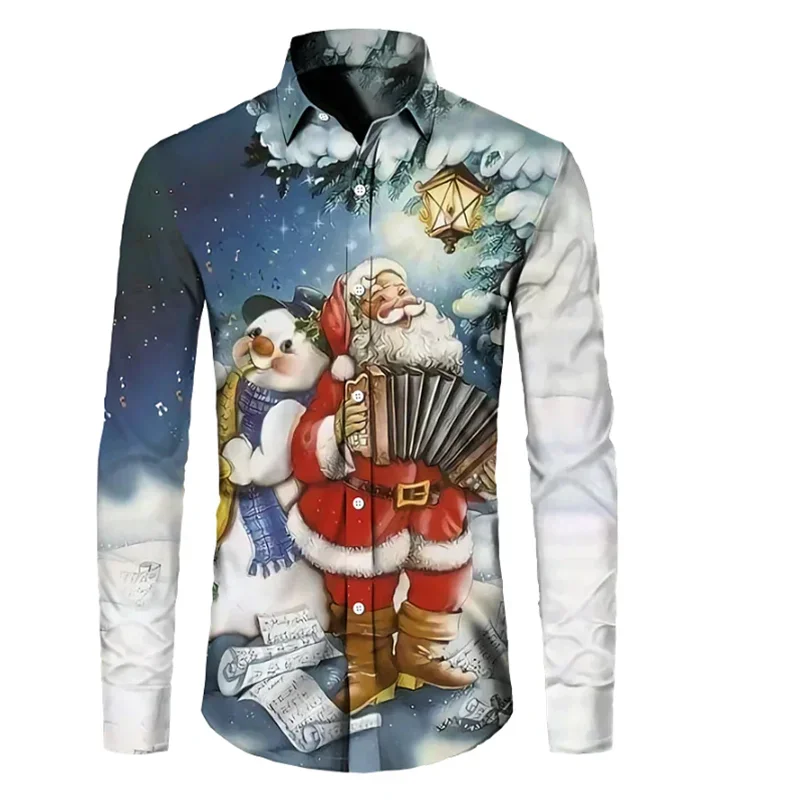 thumbnail image 1 of Gorro de Papá Noel con copos de nieve y diseño nuevo de diseñador para hombre, elegante, navideño, 2024, festivo, patrón HD, suave, cómodo, feliz año nuevo, 1 of 5