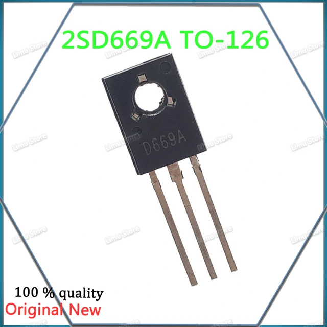 D669 Transistor Pinout, Features, Applications, Equivalent, 52 OFF