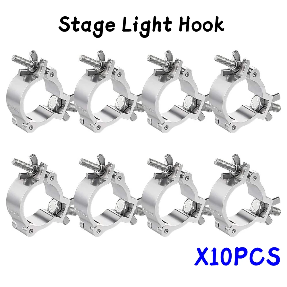 10pcs/Lot Aluminum Lights Hook LED Par Hooks Professional Stage Equipment Led Stage Light Truss DJ Club Light Hanging Hook