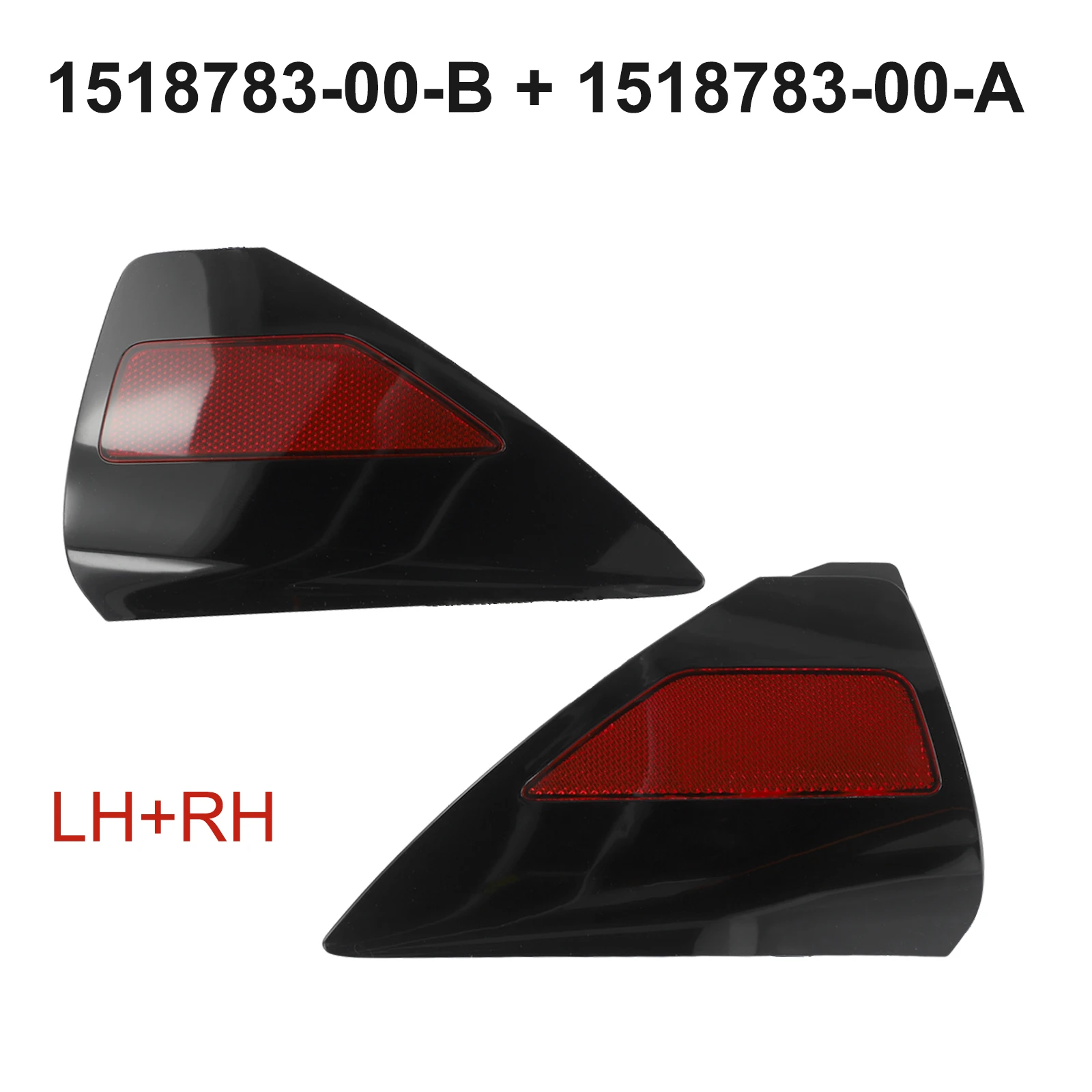 

2pcs Rear Right Quarter Panel Reflector Light Direct Install Quarter Panel Reflector Lamp Rear Right For Tesla Model Y 2020-2022
