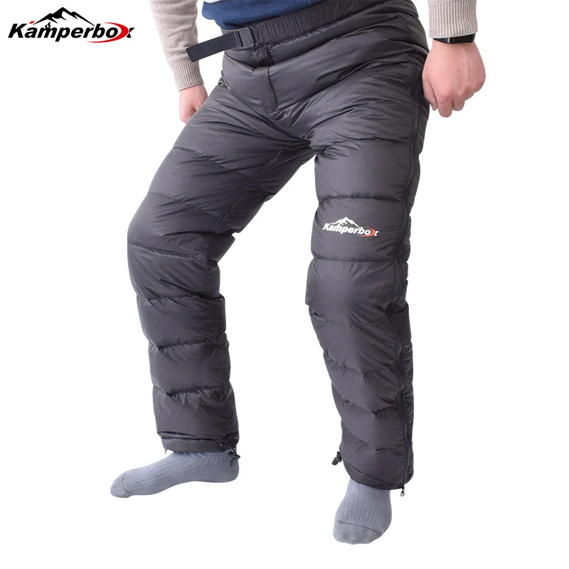 Kamperbox Hiking Men Pants Winter Down Pants Men Winter Down Trousers Hiking 2