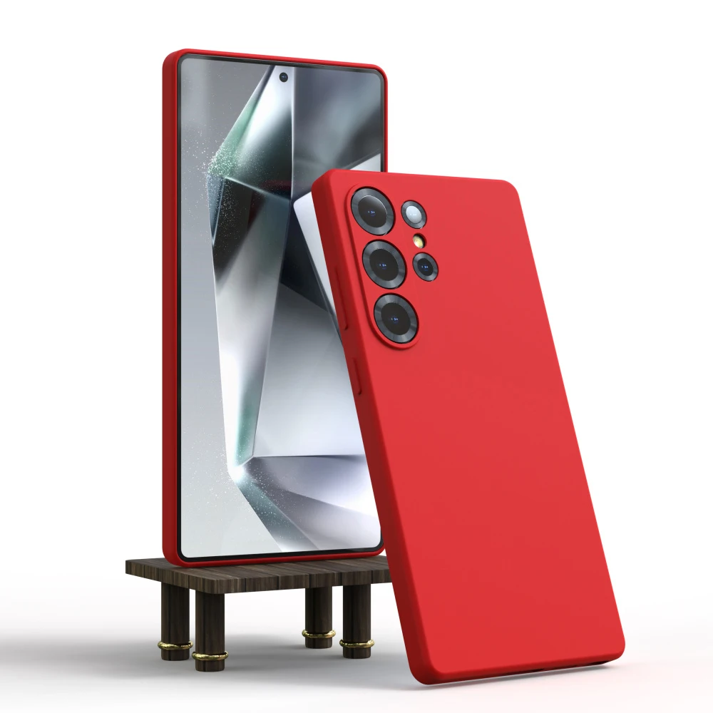 Soft Liquid Silicone Ultra-Thin Shockproof Phone Back Cover