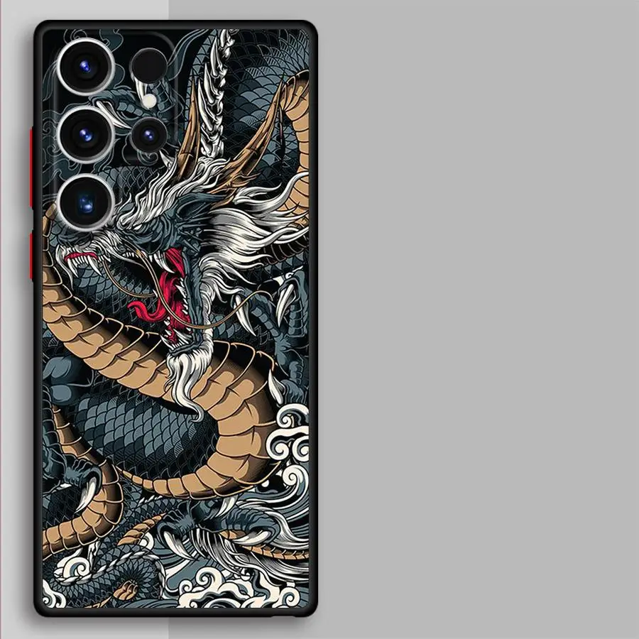 Super Cool Cyan Dragon Phone Case - Stylish Soft Cover