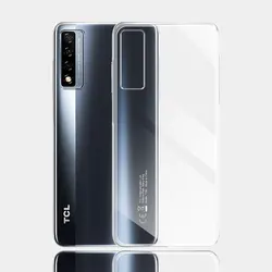 Ultra Thin Clear Silicone Soft Case for TCL 20 Series - Transparent Protective Bumper Cover (Clear Soft Case)