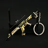 9cm Valorant New 2021 Champions VANDAL AK Game Keychain Metal Game Peripheral Machine Gun Metal Model Key Chain Gift Toys Game 4
