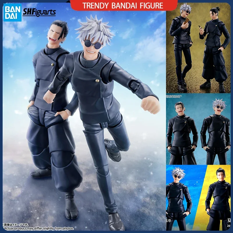 

In Stock Bandai SHF Original Jujutsu Kaisen Geto Suguru;Satoru Gojo Jujutsu Kaisen Anime Model Action Figure Toys Hobby