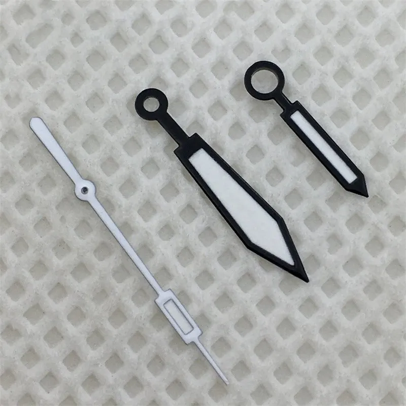 BLIGER NH35 Watch Hands Black White Watch Needle Super C3 Green Luminous hands suitable for pilot watches