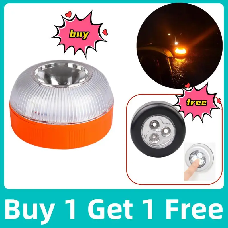 

Car Emergency Light Rechargeable V16 LED Flashlight Magnetic Induction Light Road Accident Lamp Replaceable Waterproof Light