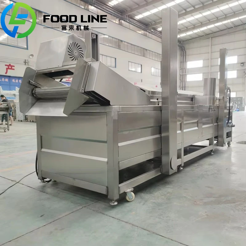 Trasportatore continuo automatico Falafel French Fry Linea di lavorazione degli alimenti - immagine 5