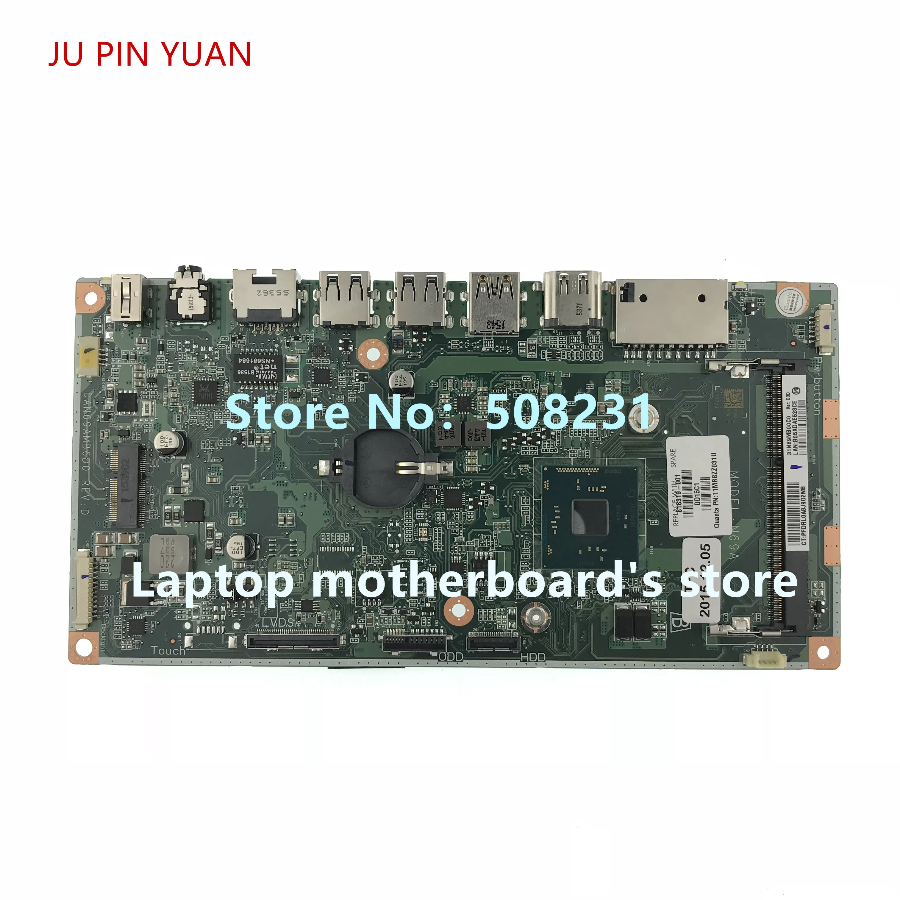 

For HP 20-e Series Motherboard 818319-001 818319-601 Dan69amb6d0 Fully Tested