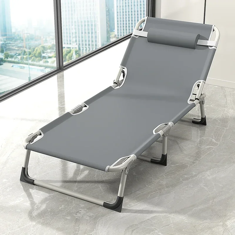 Outdoor Installation-free Foldable Sun Lounger Beach Chair Adult Tanning Lounger Nap Camp Bed Multifunctional Lounge Chair Outdoor Installation-free Foldable Sun Lounger Beach Chair Adult Tanning Lounger Nap Camp Bed Multifunctional Lounge Chair