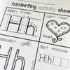 26 Pages ABC Letter Alphabet  Homework Activities Passages kid workbook practice Handwriting Practice Book for kid Preschoolers 4