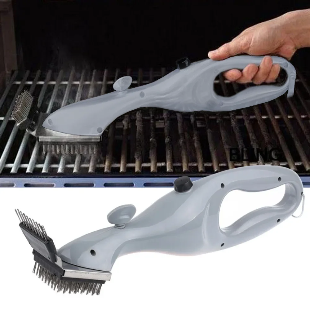 Barbecue Grill Water Spray Cleaner Brush BBQ Grill Cleaning Brush Accessories Cooking Kitchen Tool Outdoor Wire BBQ barbecue cleaning tools grill brush cleaning brushes