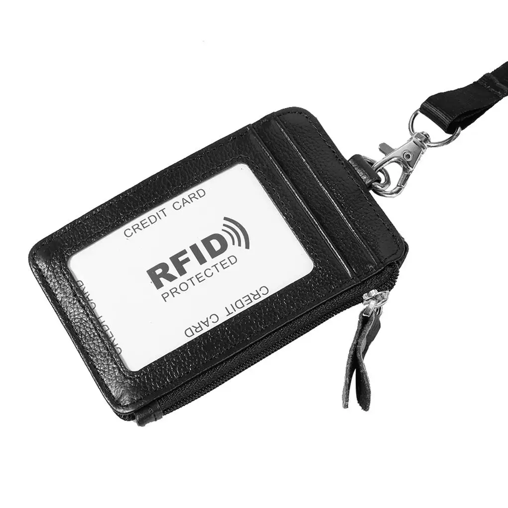 카드 홀더 배지 자루 사무용품 카드 컨테이너 컴팩트 사이즈 방진 보호 장비, 오래 지속되는 다기능