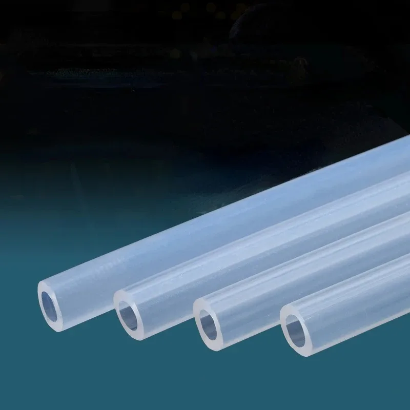 Mangueira de Borracha Resistente de Alta Temperatura do Silicone do Produto Comestível Tubo de Tubulação Capilar Diâmetro Interno mm mm 2.5 mm mm mm mm mm mm 5m