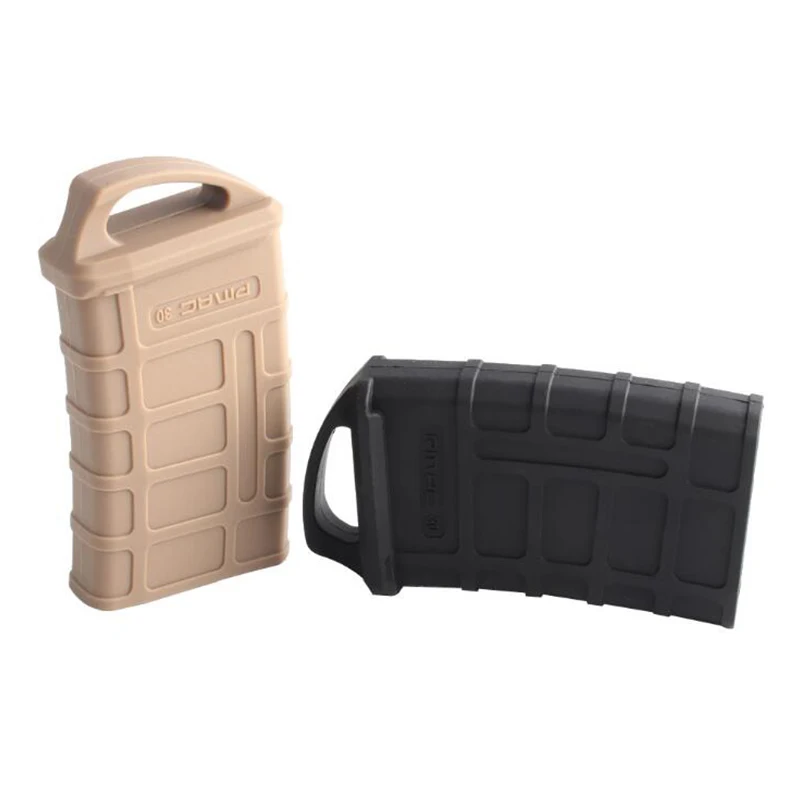 Tactical M4 M16 Fast Magazine Rubber Holster for 5.56 Mag Sleeve Pouch Anti-slip Cover Protective Airsoft Hunting Accessories magazine pouch ammo pouch airsoft accessory ammunition bag