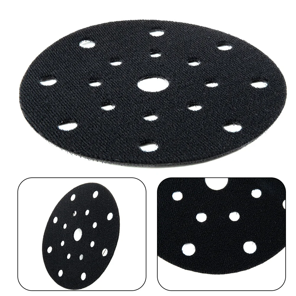 

6 Inch 17 Holes Interface Pads 150mm Protection Discs For Sander Hook And Loop Sponge Sanding Backing Pad Abrasive Tools