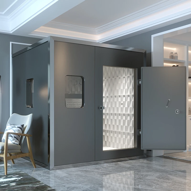 Home soundproof room professional recording studio movable sleep soundproof cabin office conference room