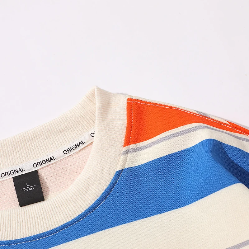 Men Unisex Couple Rainbow Stripes Dopamine Harajuku Streetwear Hip Hop Hoodie Mens Oversized Crewneck Sweatshirt 12 Sc32dc264037e4be1b60cb10e6d10769d4