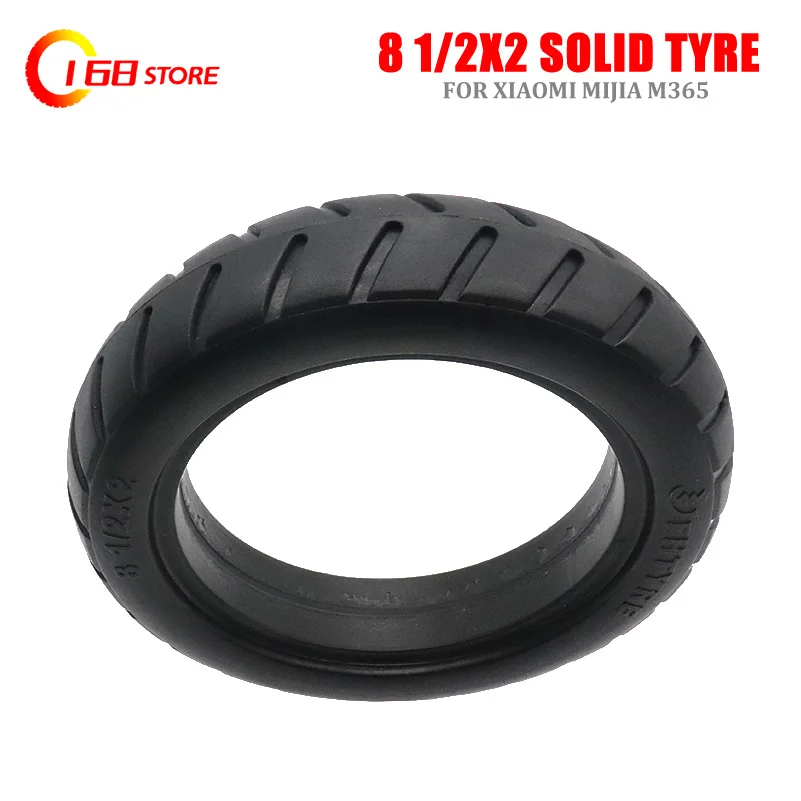 Lightning shipment Solid Tires 8 1/2X2 for Xiaomi M365 scooter- to Avoid Pneumatic Tyre  1/2*2