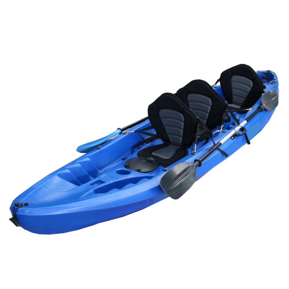 

Stainless Steel Metal Fittings 3 Person Family Kayak