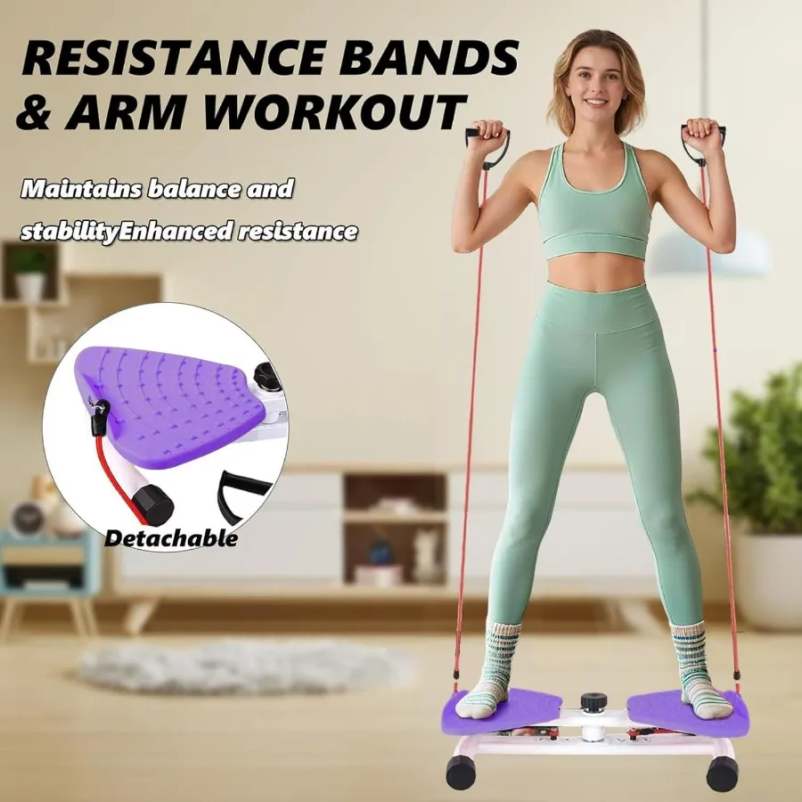 Waist Twister Machine Exercise, Twist Board for Exercise, Waist Twisting Machine, Adjustable Waist Twister Board Waist Sculptor